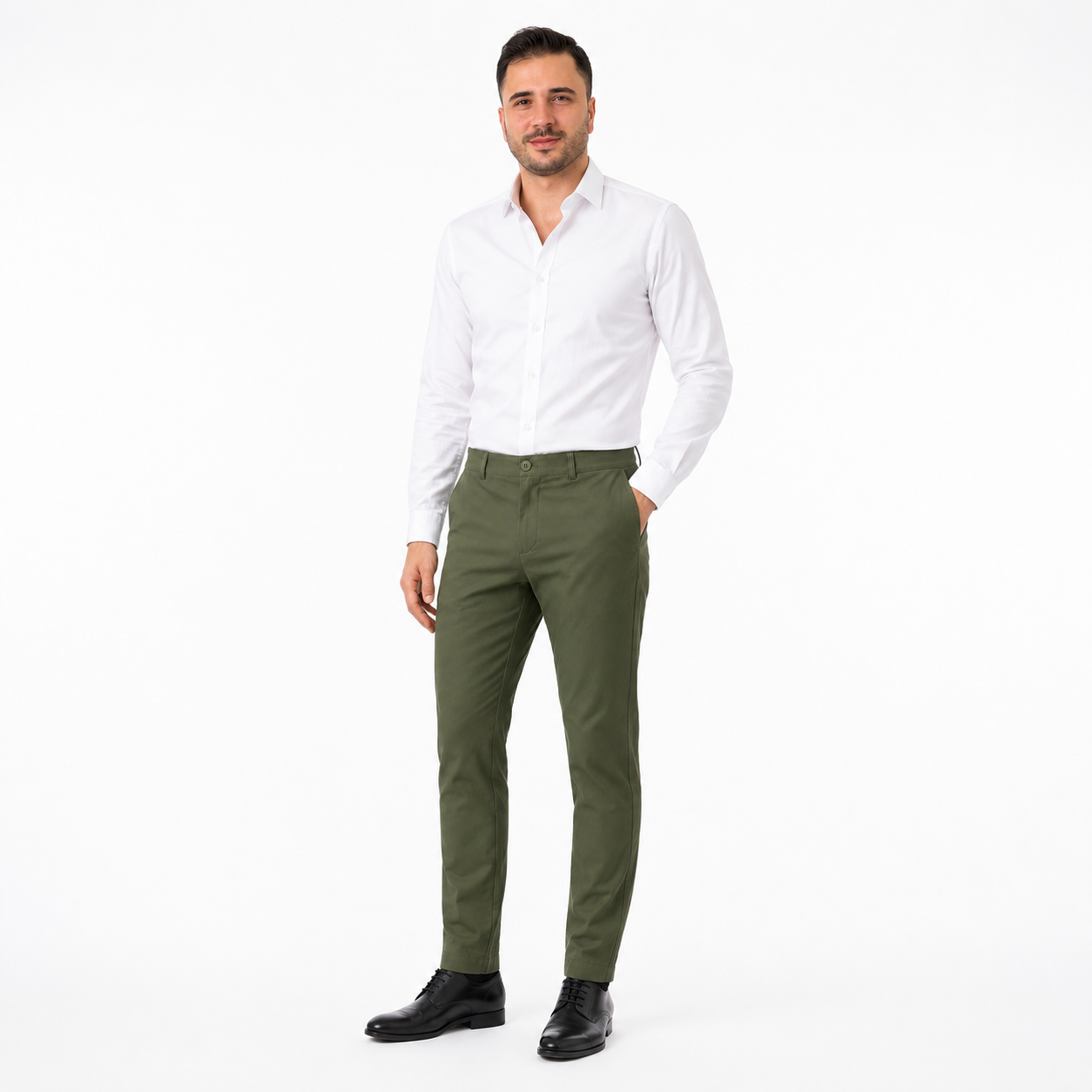 Pantalón Elástico Brillare succes color verde