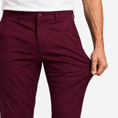 Pantalón Elástico Brillare succes color vino tinto