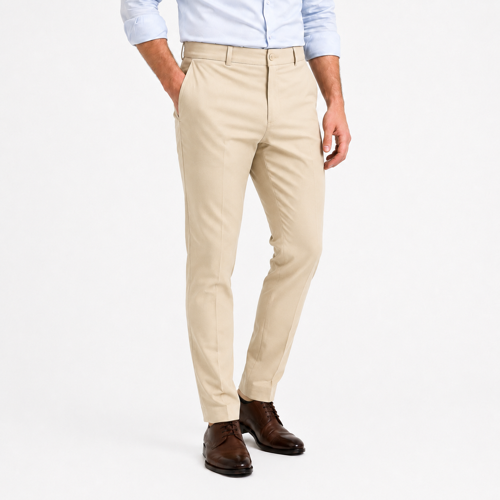 Pantalón Elástico Brillare succes color Beige