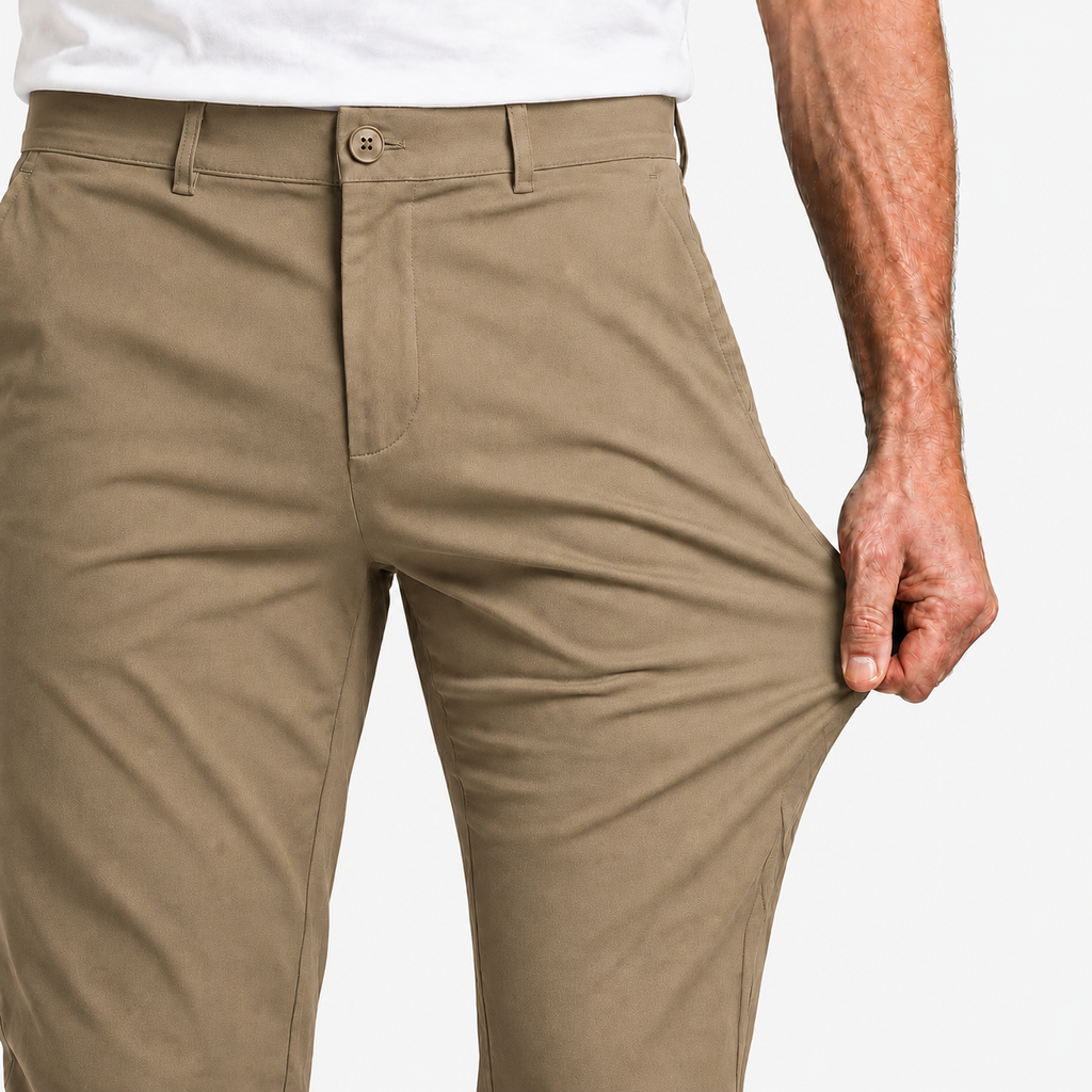 Pantalón Elástico Brillare succes color Kaki