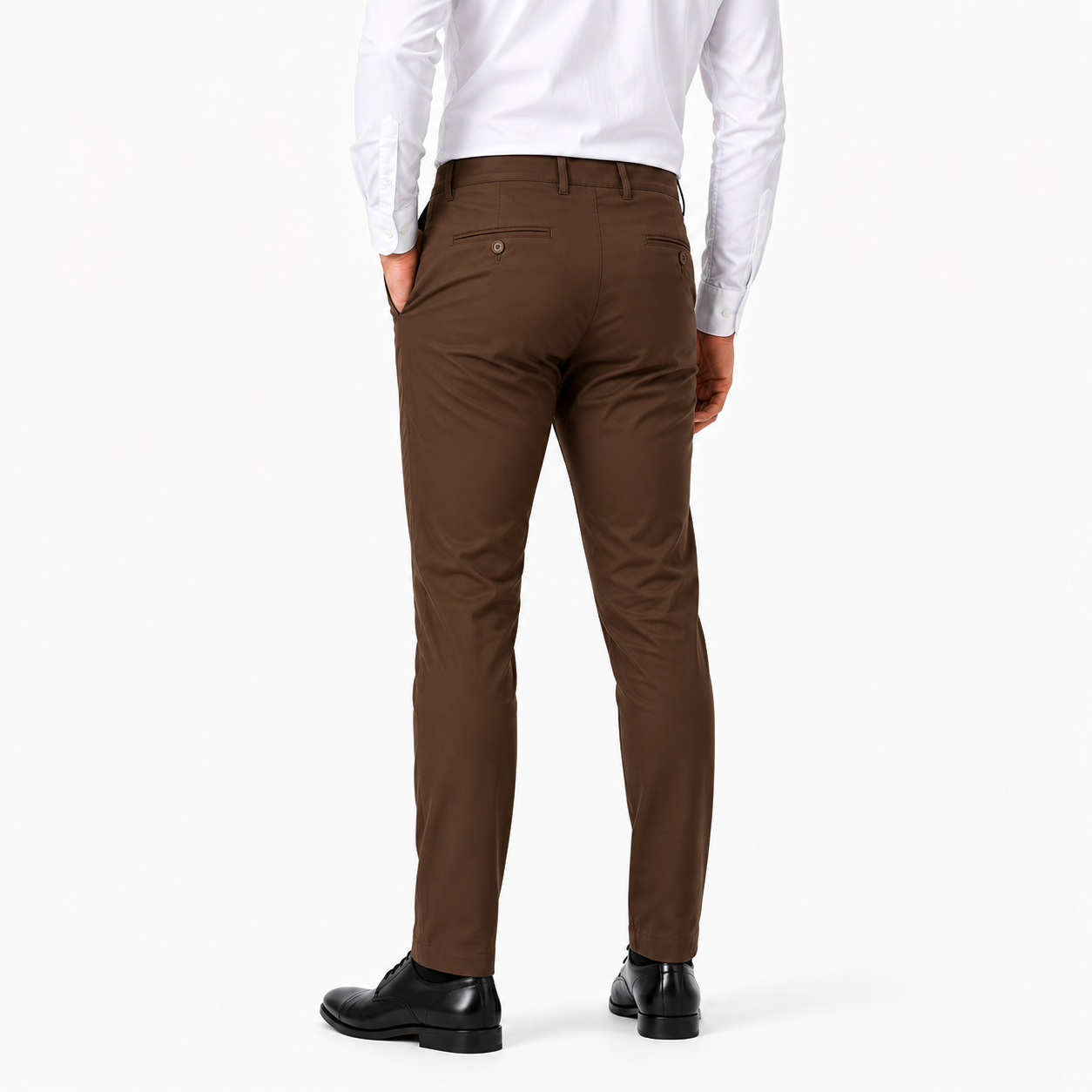 Pantalón Elástico Brillare succes color Cafe