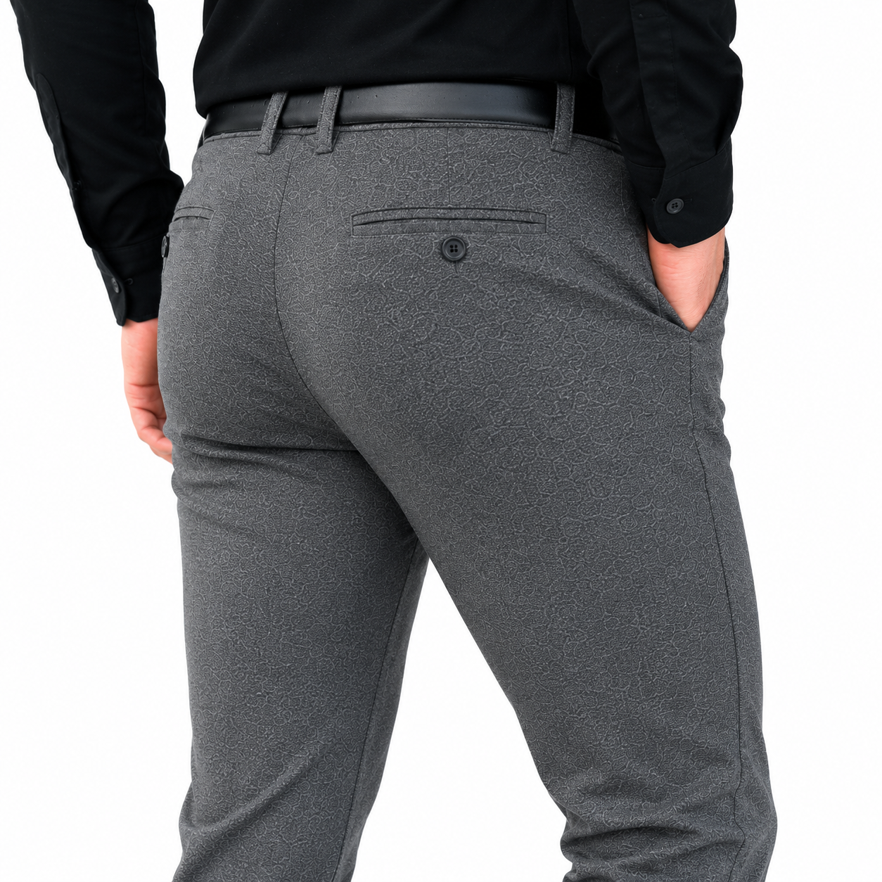 Pantalón Elástico Brillare succes color Gris