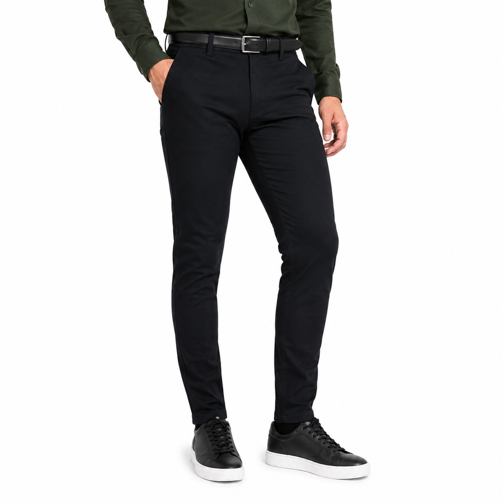 Pantalón Elástico Brillare succes color Negro Brillante