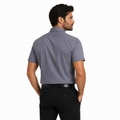 Camisa Wealth anti arrugas manga corta Gris