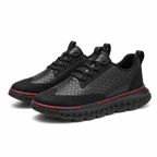 Zapatillas luxury Oxford Billonaire cuero negro