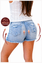 Shorts Risen con control de abdomen, cintura ajustable y realce de Gluteos