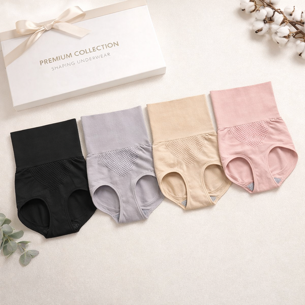 Ropa interior de talle alto con soporte abdominal