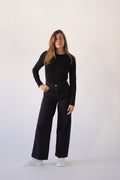 Best seller | Culote Jean tiro alto Ajuste de cintura & realce de Gluteos