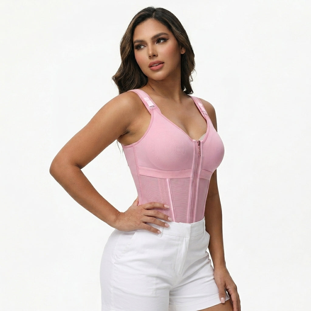 Faja control de abdomen y sujetador incorporado