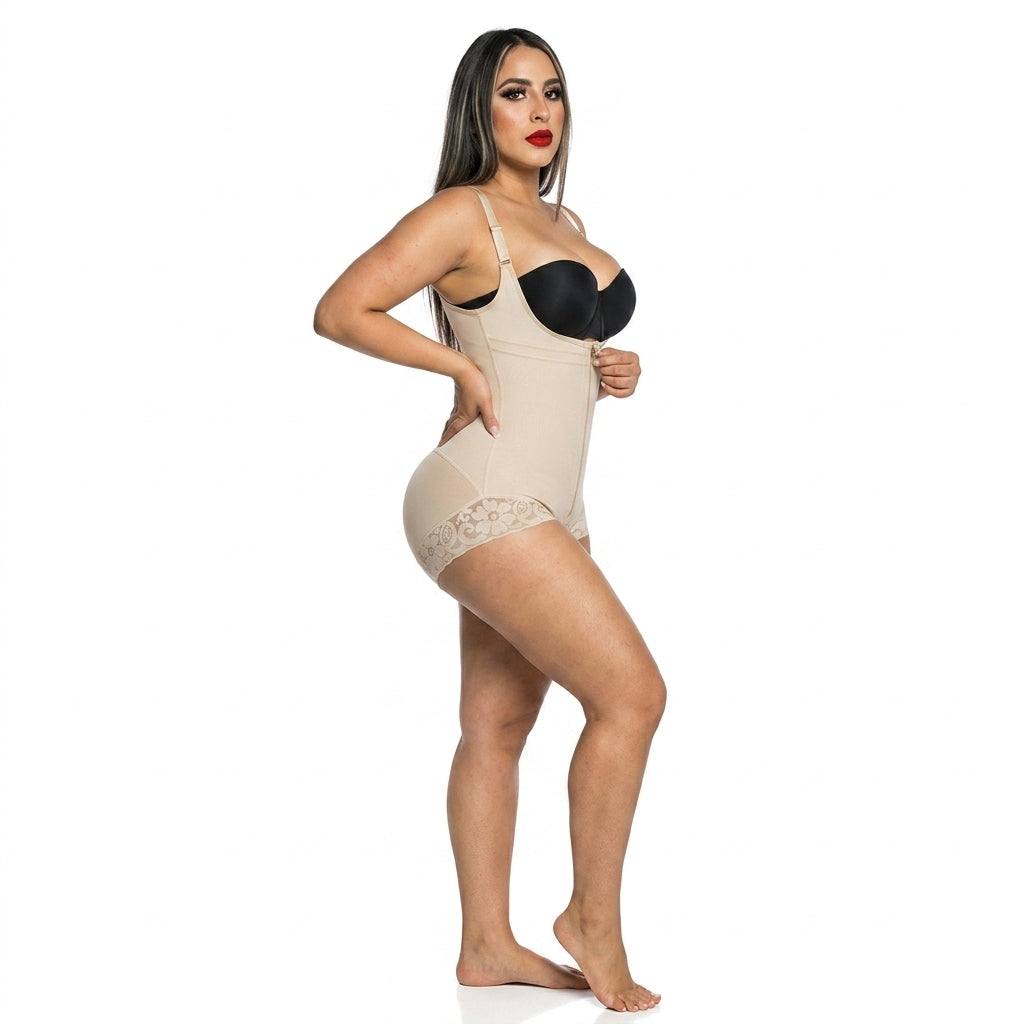 Fajas Control de Abdomen con Busto Abierto, Body Moldeador de Cuerpo y Figura para Mujer