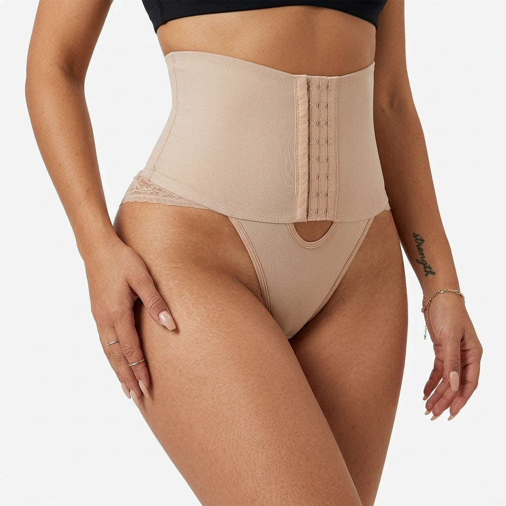 Patie faja control de abdomen y encaje.