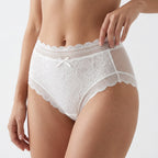 Ropa interior de encaje de seda para damas
