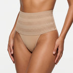 Panties moldeadoras de cintura alta para mujer, transpirables, con control de barriga