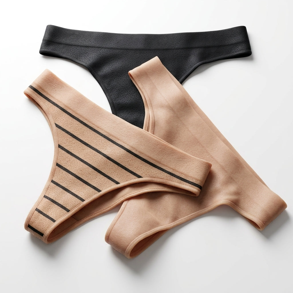Pantie tipo tanga cómoda de talle bajo