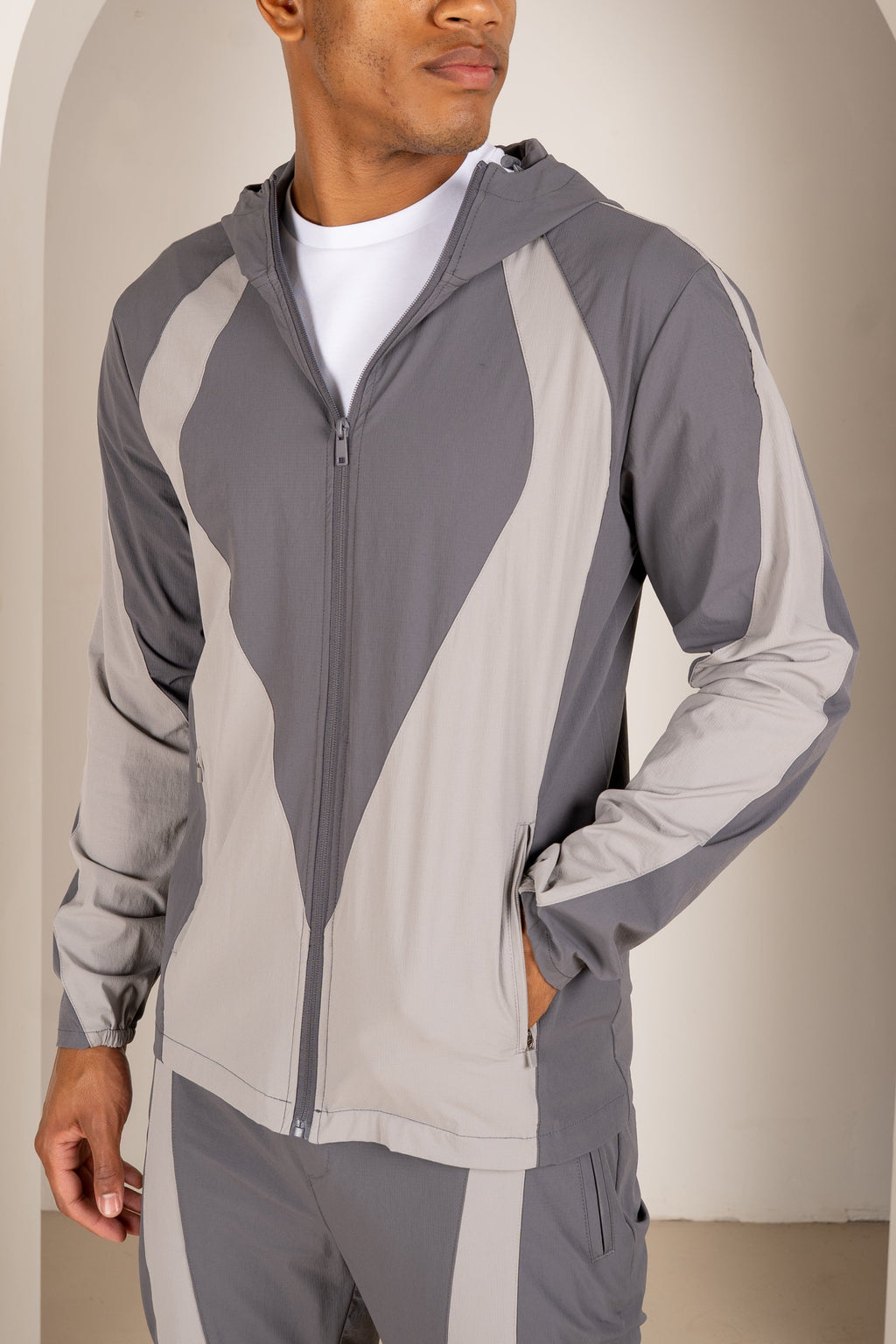Pantalones Premium Technical V2 con paneles - Gris