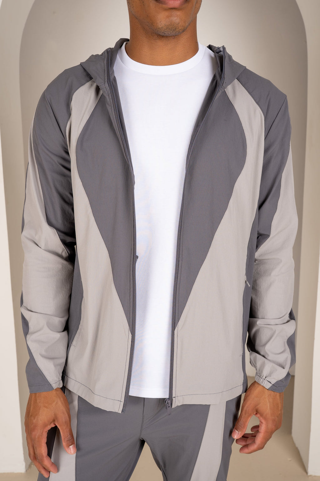 Pantalones Premium Technical V2 con paneles - Gris