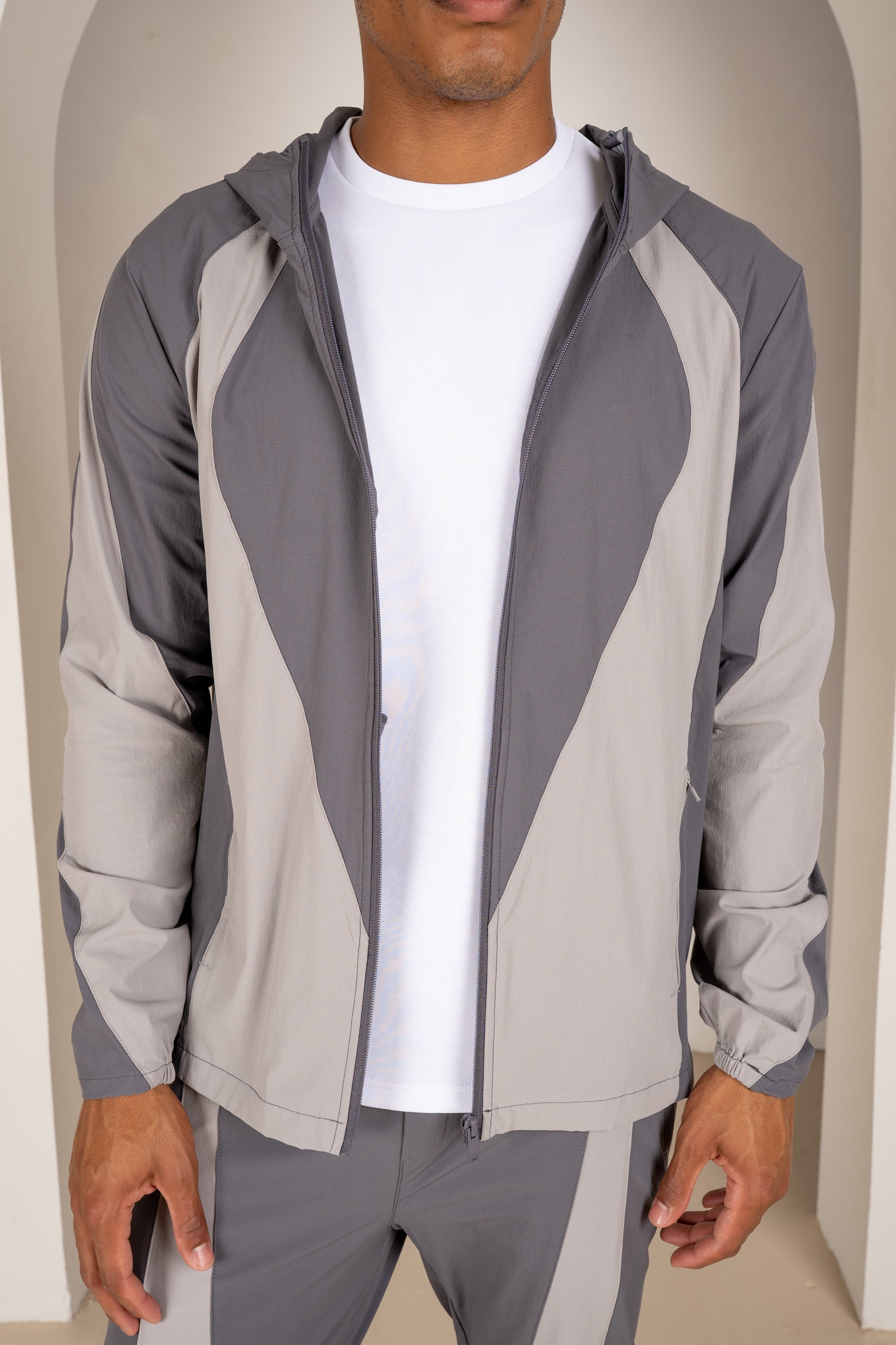 Pantalones Premium Technical V2 con paneles - Gris
