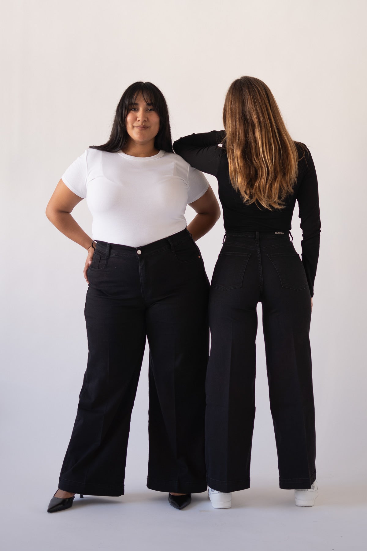 Best seller | Culote Jean tiro alto Ajuste de cintura & realce de Gluteos