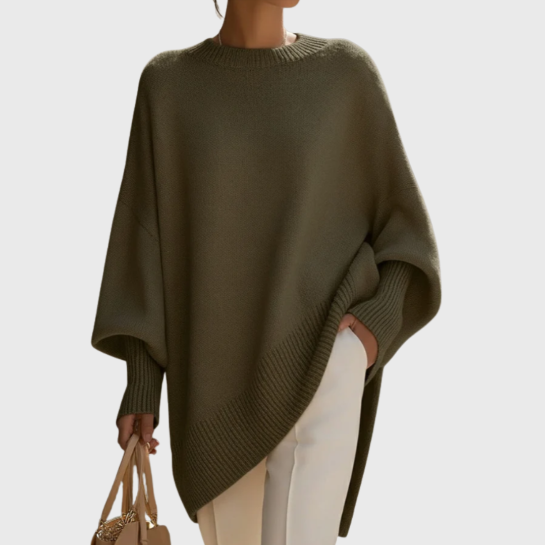 Charlotte |  Poncho Oversized Pullover