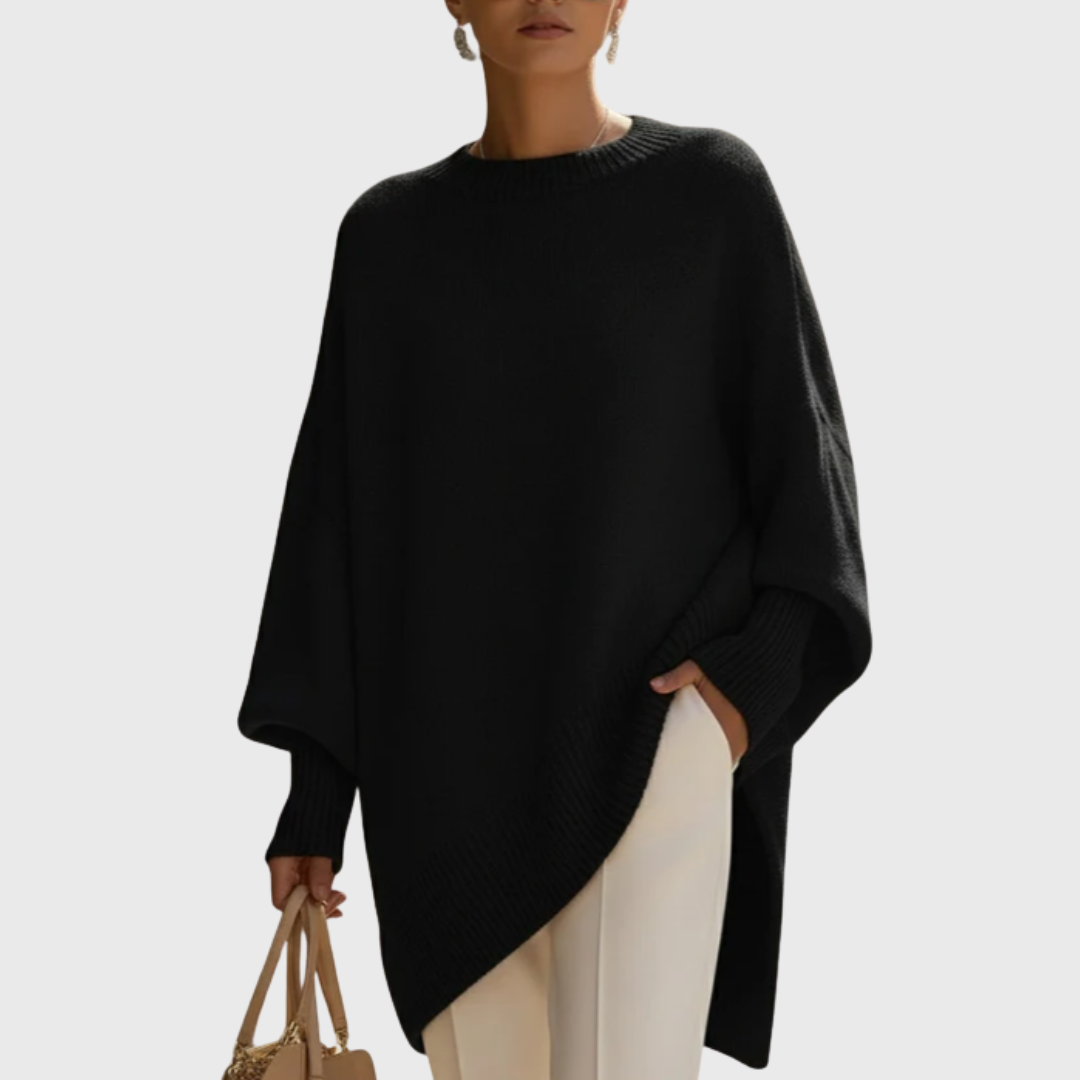 Charlotte |  Poncho Oversized Pullover