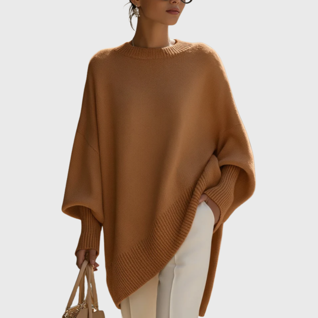 Charlotte |  Poncho Oversized Pullover