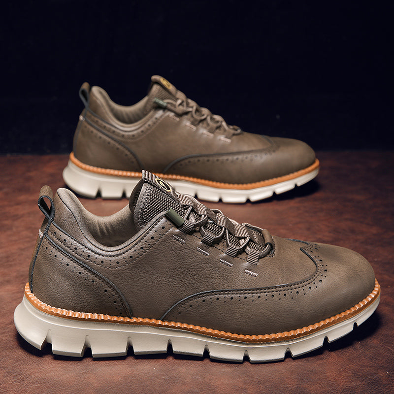 Zapatillas luxury oxford de cuero King
