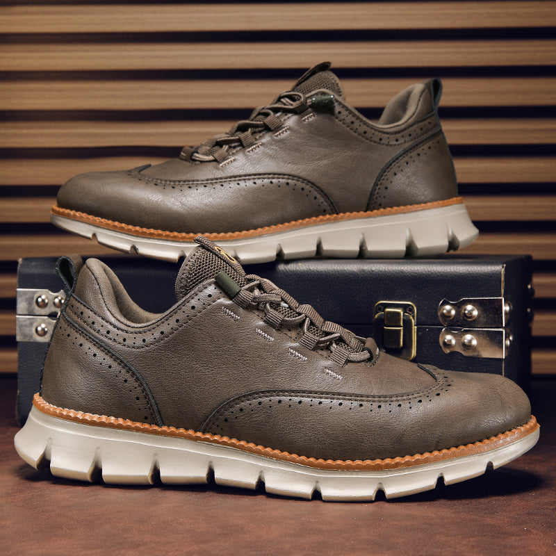 Zapatillas luxury oxford de cuero King