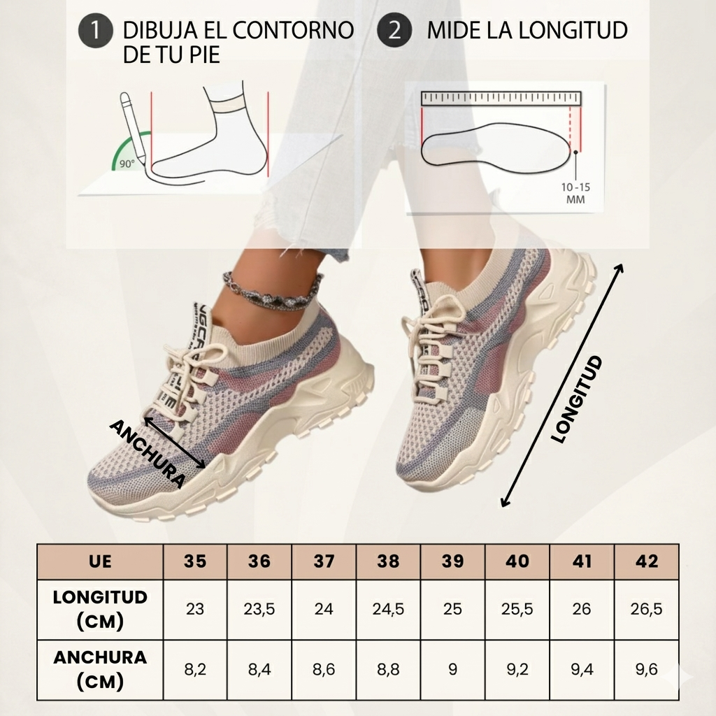 Tenis transpirables & elegantes para verano (Perfectos para caminar)