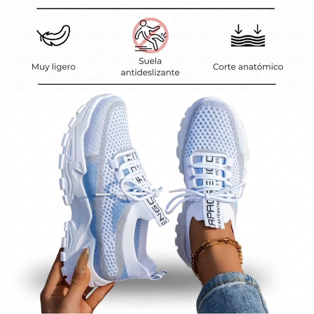 Tenis transpirables & elegantes para verano (Perfectos para caminar)