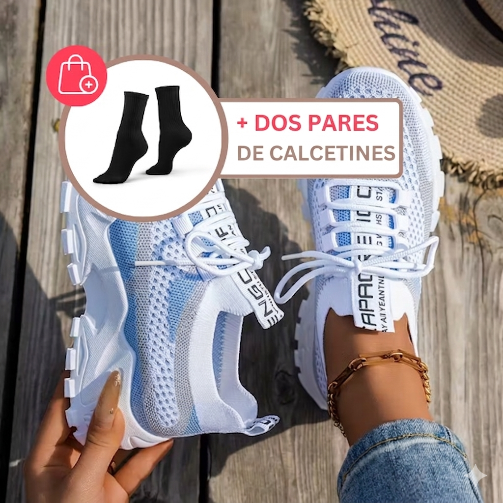 Tenis transpirables & elegantes para verano (Perfectos para caminar)