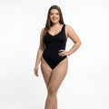 Body de canalé con escote
