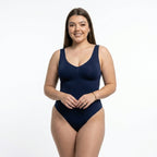 Body de canalé con escote