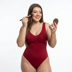 Body de canalé con escote