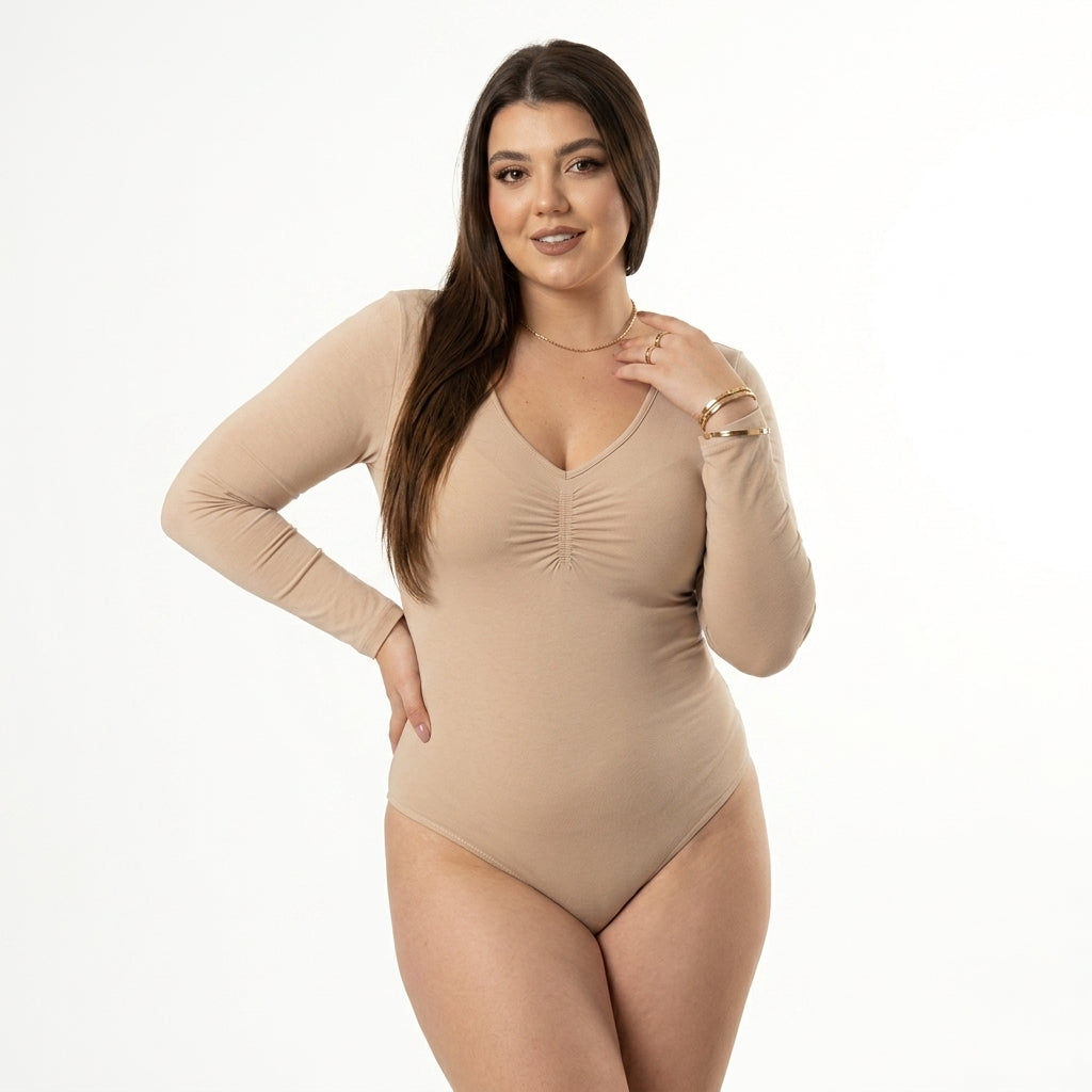 Body de manga larga con tanga - Paga 2 lleva 5