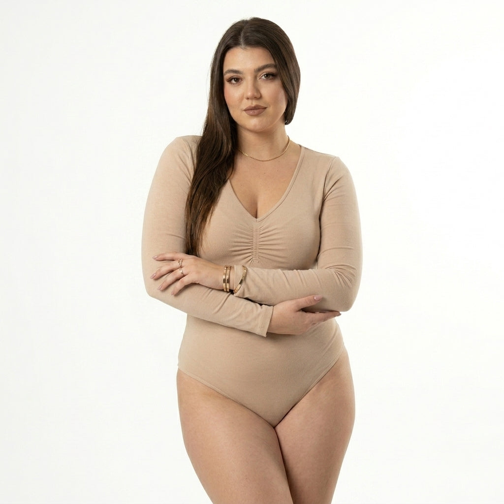 Body de manga larga con tanga - Paga 2 lleva 5