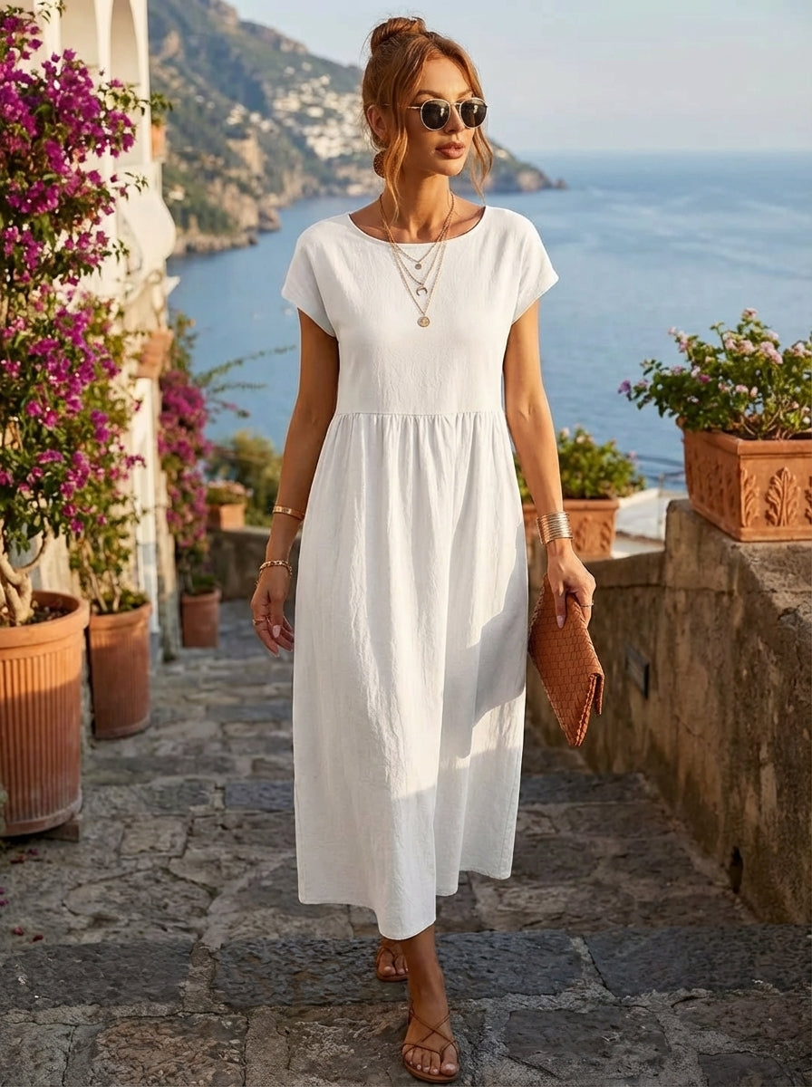 Gabrielle™ — Elegancia atemporal, vestido fluido