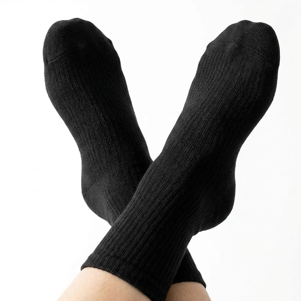 Calcetines Acolchados Pack 3 Negro