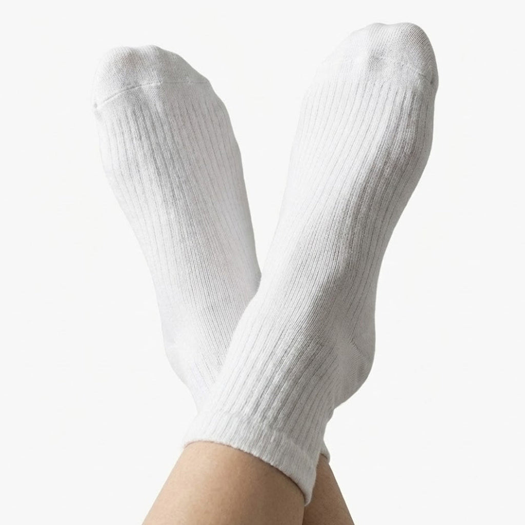 Calcetines Acolchados Pack 3 Blanco