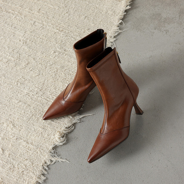 Uvera Genuine Leather Boots