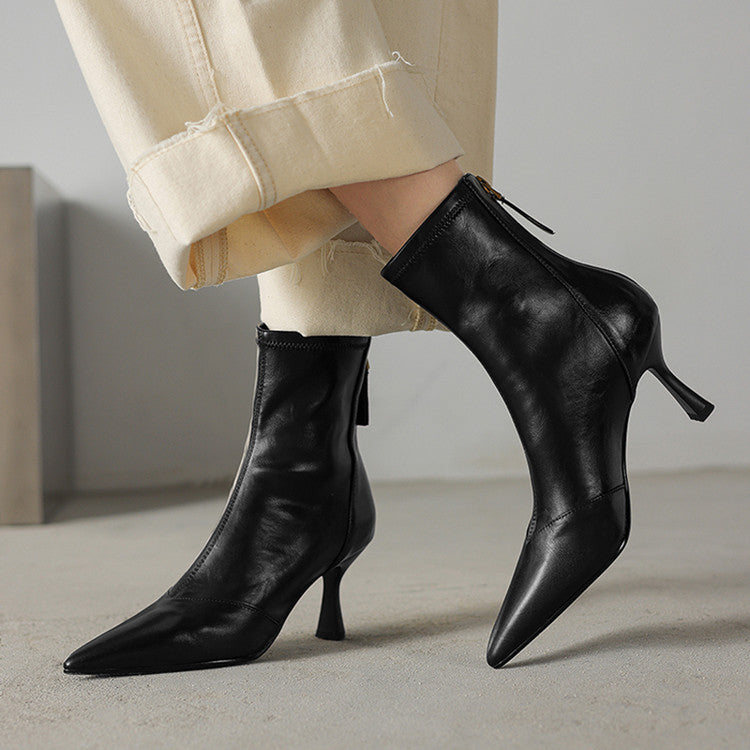 Uvera Genuine Leather Boots