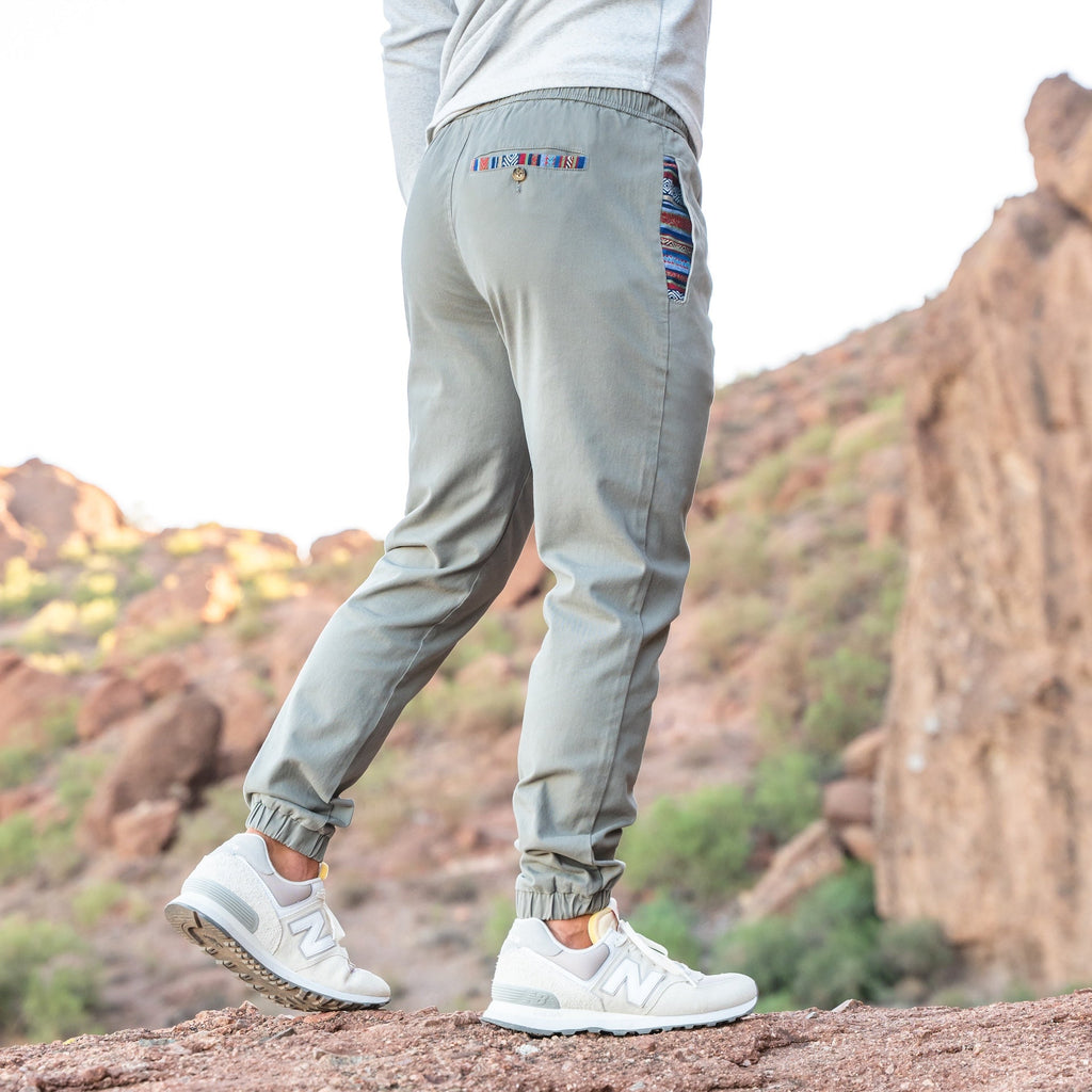 Jogger deportivo Brillare (elástico informal) - Ash