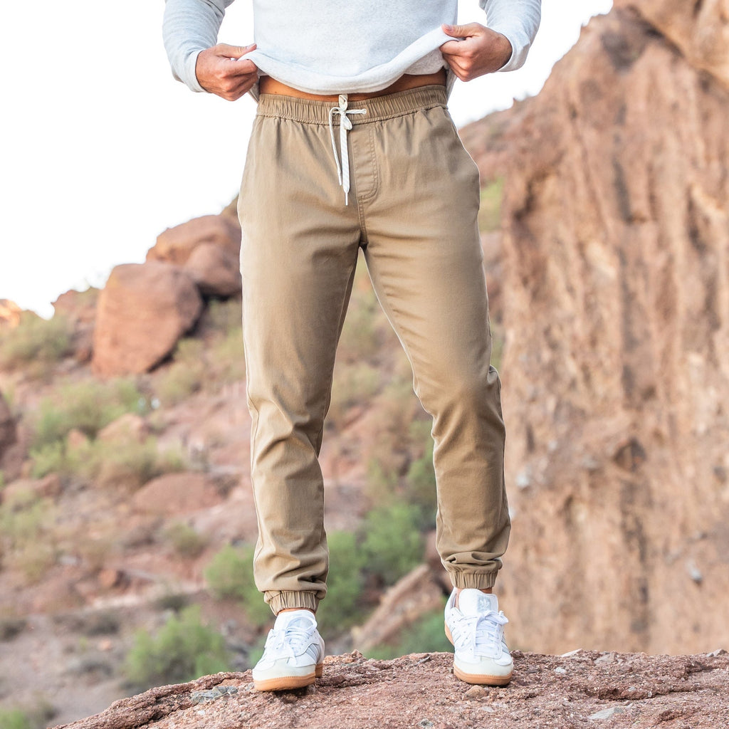 Jogger deportivo Brillare (elástico informal) - Gobi