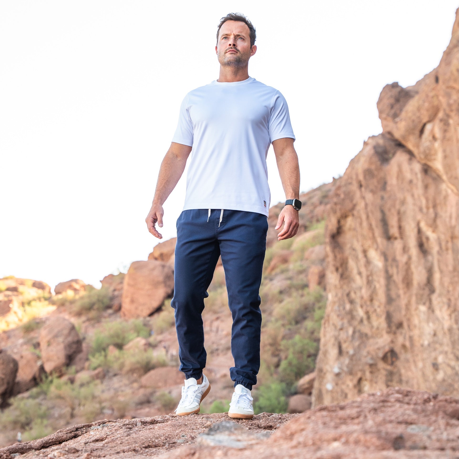Jogger deportivo Brillare (elástico informal) - Báltico