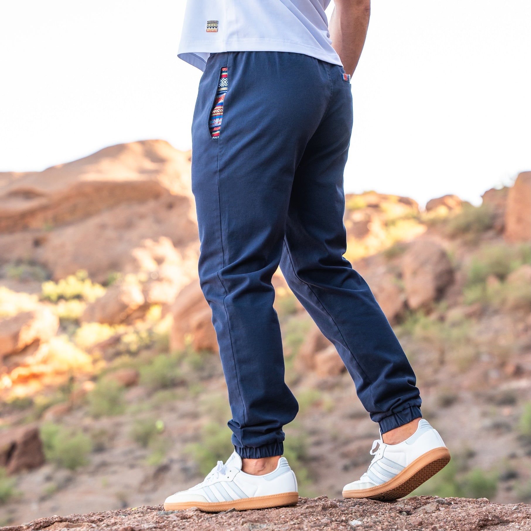 Jogger deportivo Brillare (elástico informal) - Báltico