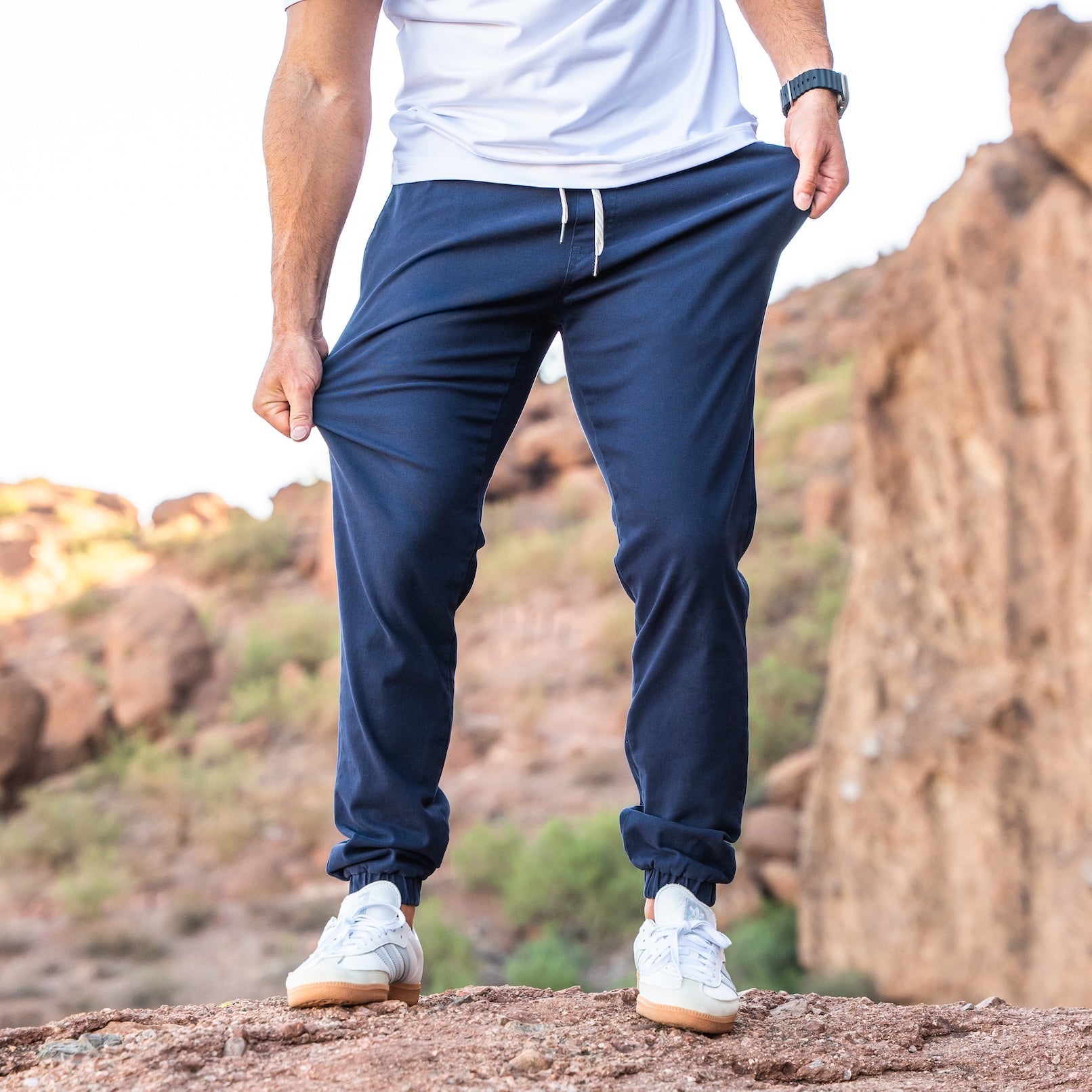 Jogger deportivo Brillare (elástico informal) - Báltico