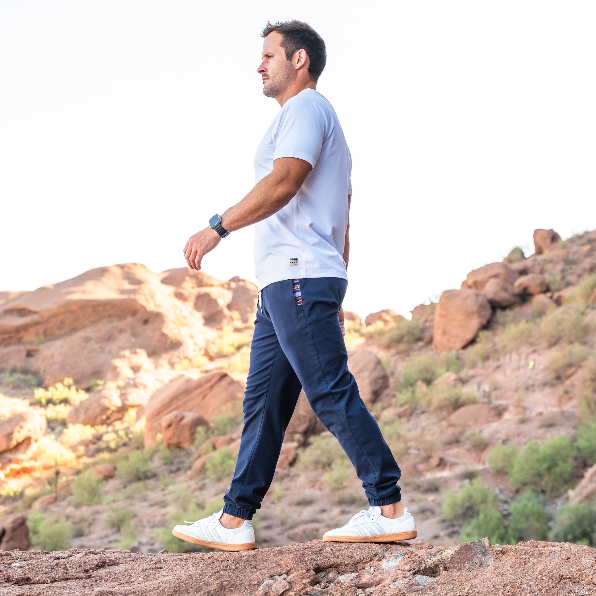 Jogger deportivo Brillare (elástico informal) - Báltico
