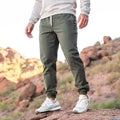 Jogger deportivo Brillare (elástico informal) - Olive