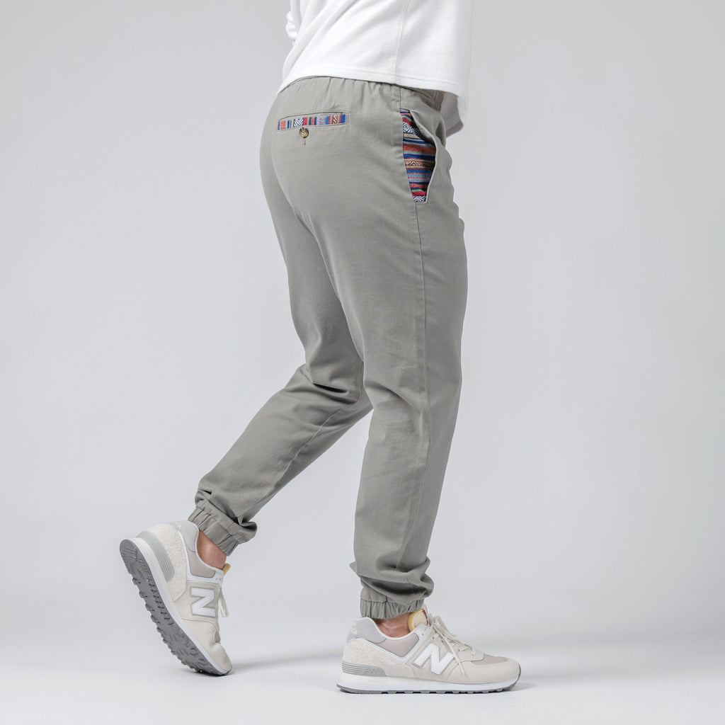 Jogger deportivo Brillare (elástico informal) - Ash