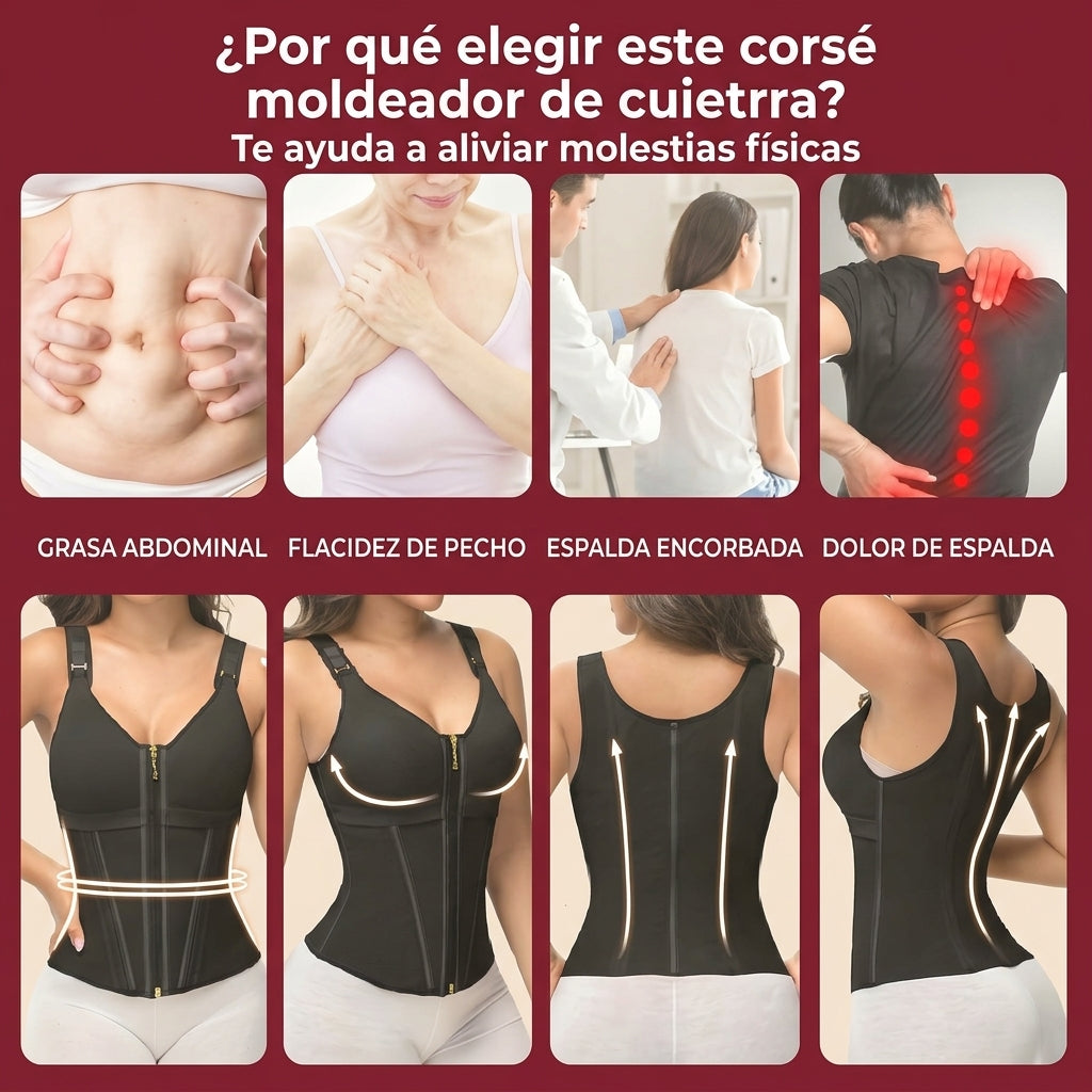 Moldeador de cintura para mujer con Body