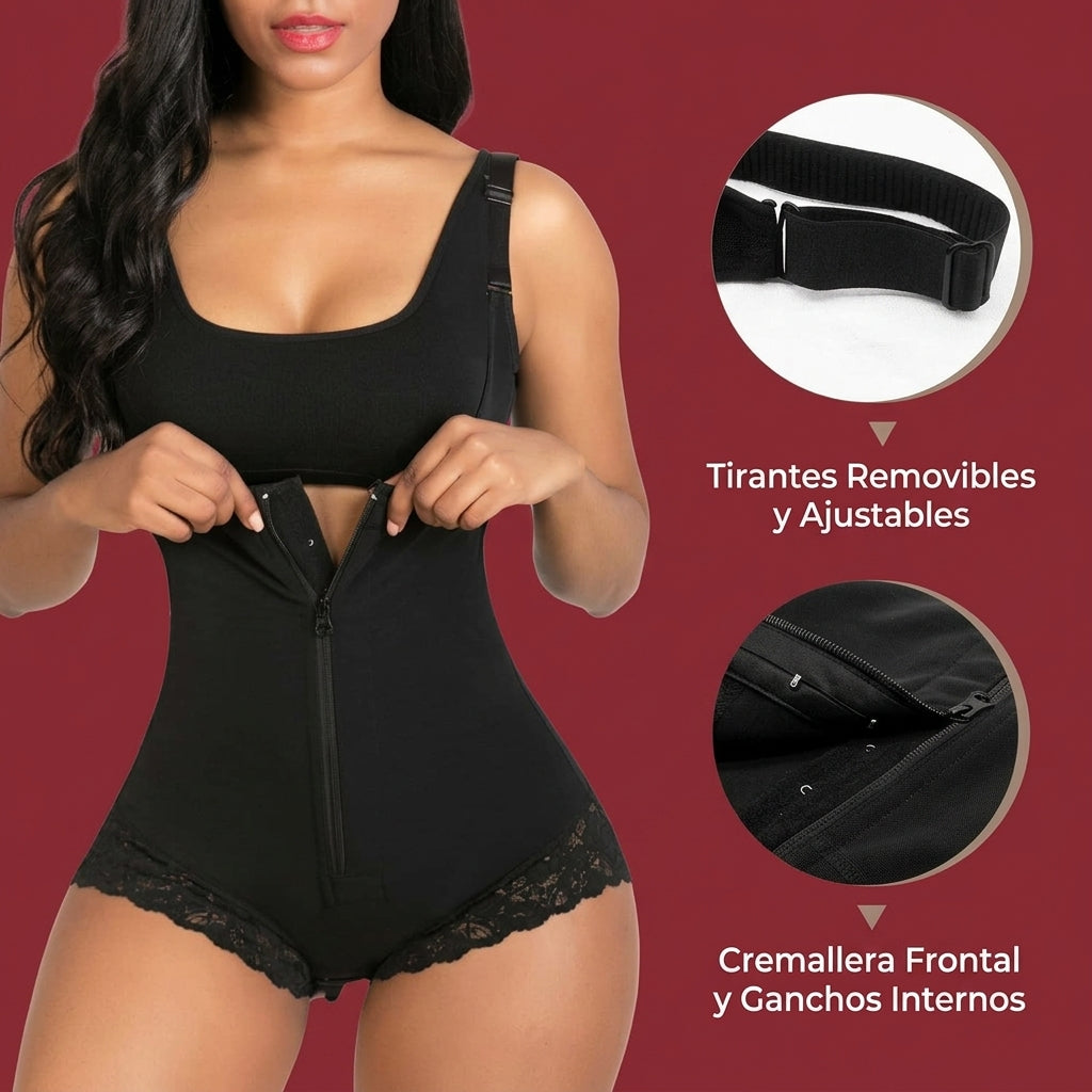Fajas Control de Abdomen con Busto Abierto, Body Moldeador de Cuerpo y Figura para Mujer